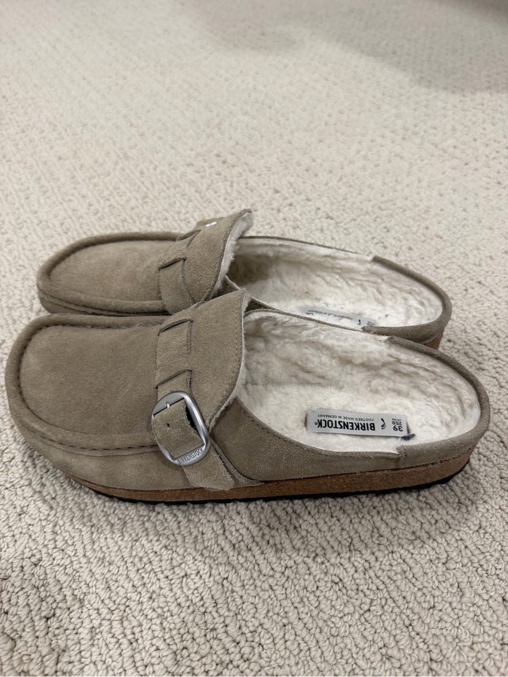 Birkenstock Buckley Shearling Loafer - Taupe